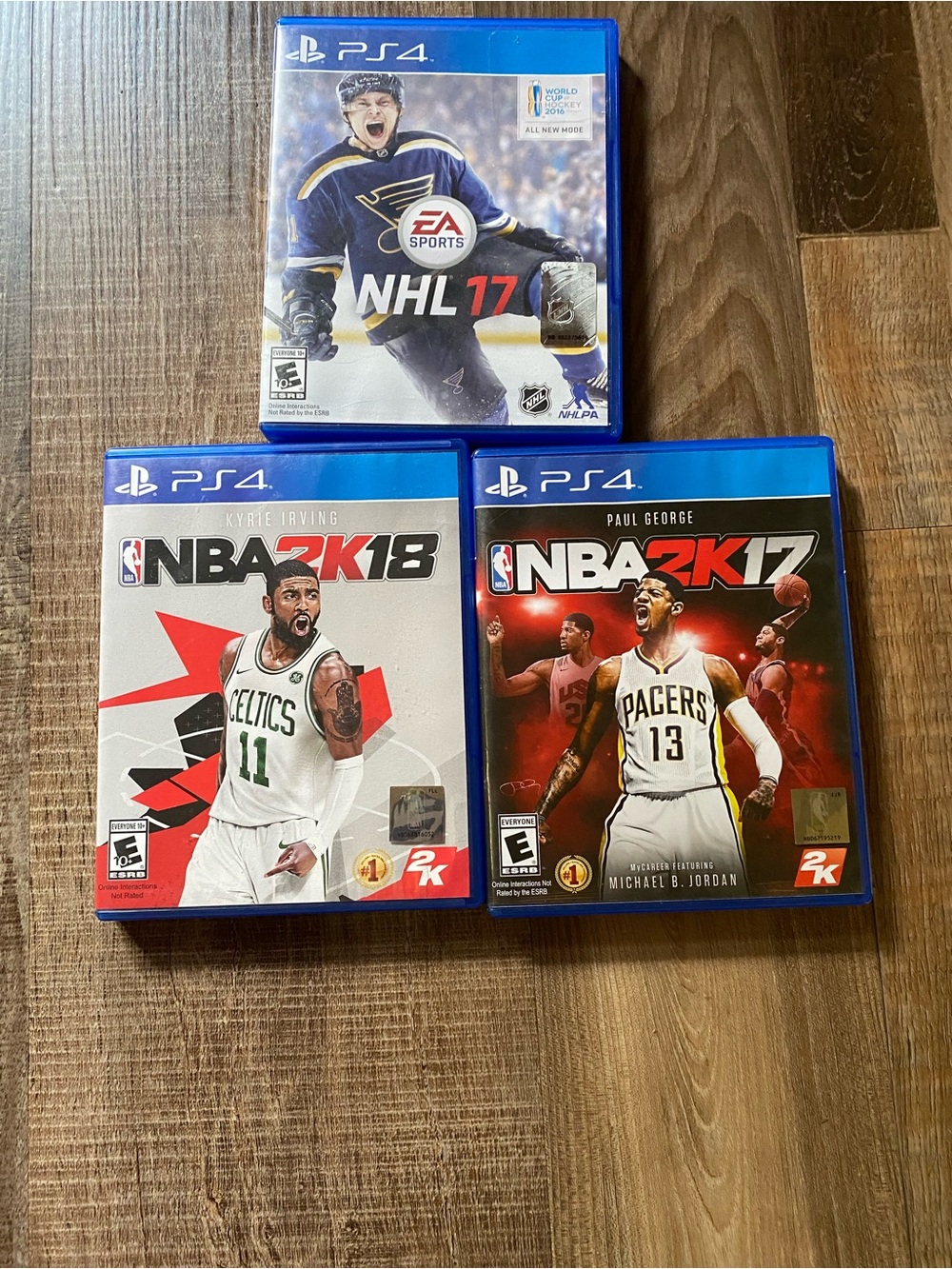 NHL 17 PS4 Game - Blue Case